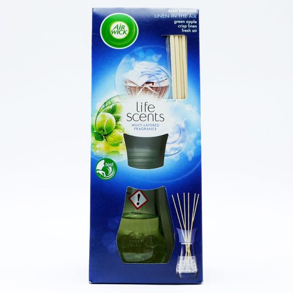 AIRWICK REED DIFFUSER LINEN 25ML PACK OF 5