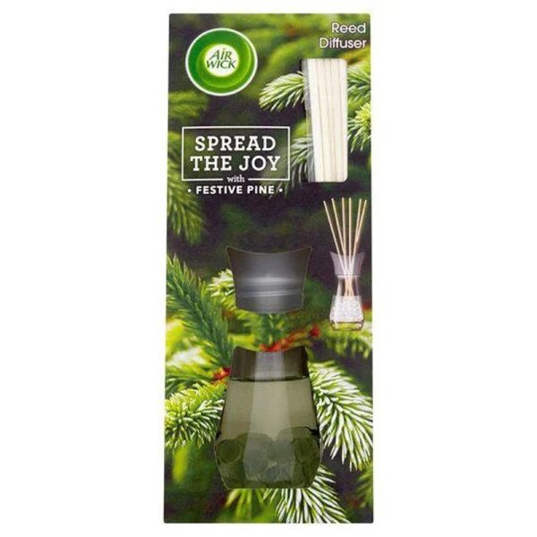 AIRWICK REED DIFFUSER PINE & SANDLEWOOD 25ML PACK OF 5