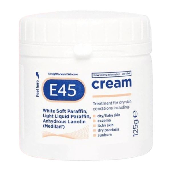 E45 CREAM NORMAL 125G PACK OF 6