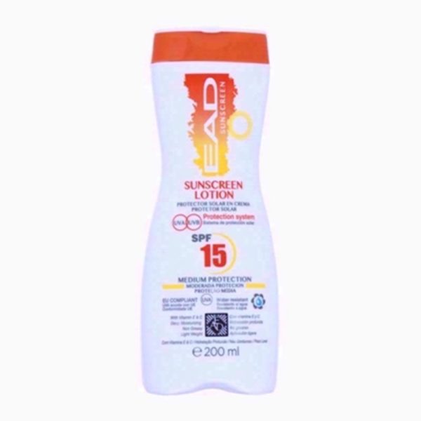 EAD SUNTAN LOTION SPF15 200ML EACH