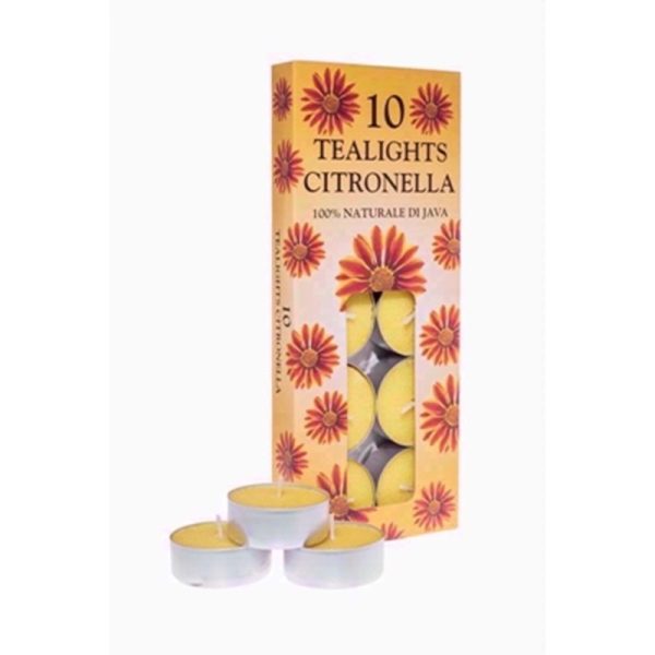 PRICES CITRONELLA 10 TEALIGHTS PACK OF 10 (2020)