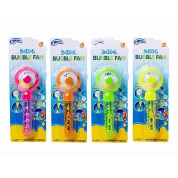 BUBBLETASTIC BUBBLE FAN 2IN1