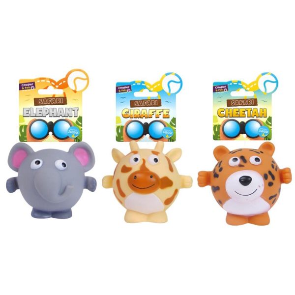 COOPER & PETS SQUEAKY SAFARI DO TOYS