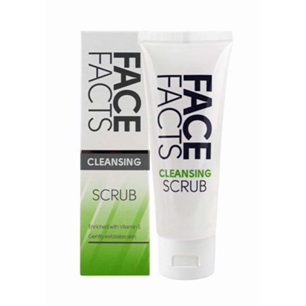 FACE FACTS CLEANSING FACIAL SCRUB PACK OF 12