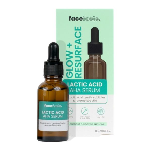 FACE FACTS FACIAL SERUM MOISTURISING LACTIC ACID PACK OF 12