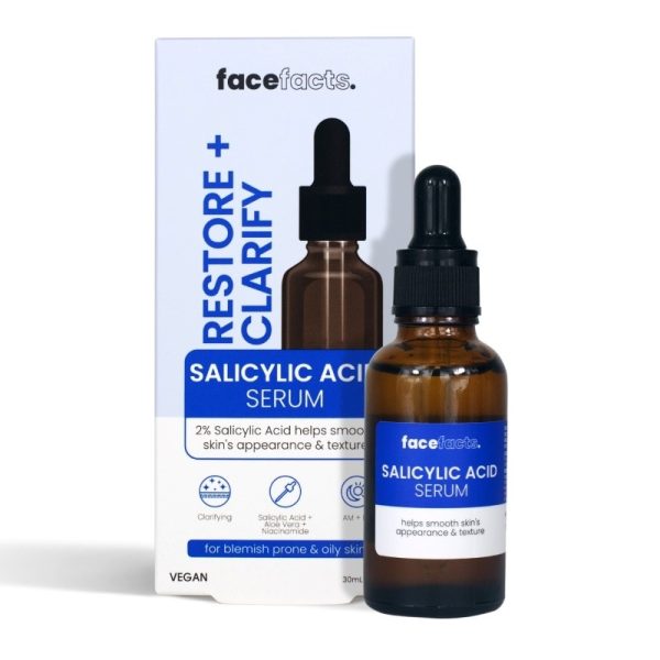 FACE FACTS FACIAL SERUM SALICYLIC ACID PACK OF 12