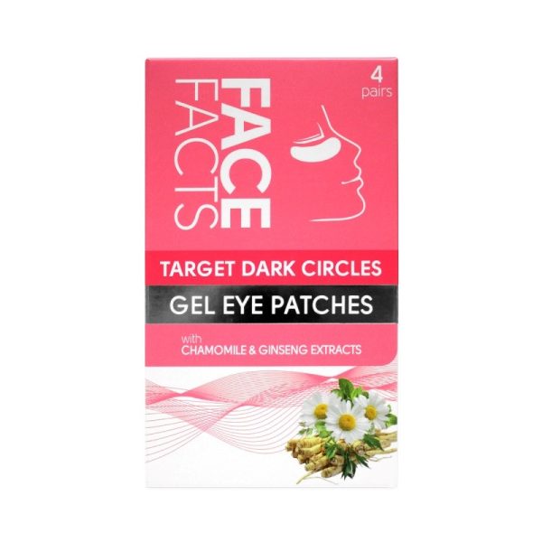 FACE FACTS GEL EYE PATCHES TARGET PACK OF 12