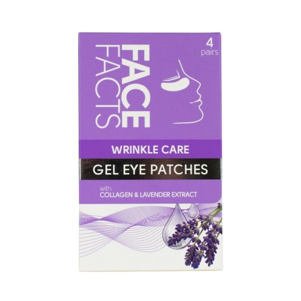 FACE FACTS GEL EYE PATCHES WRINKLE CARE PACK OF 12