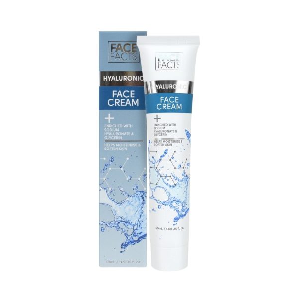 FACE FACTS HYALURONIC FACE CREAM 50ML PACK OF 12