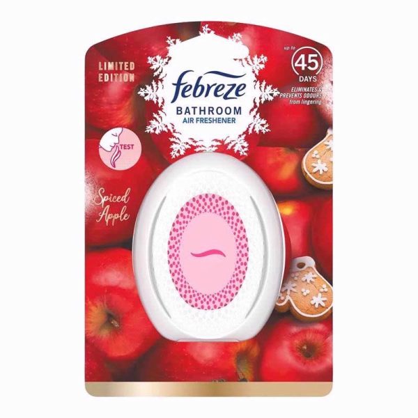 FEBREZE AIR FRESHENER BATH SPICED APPLE PACK OF 8