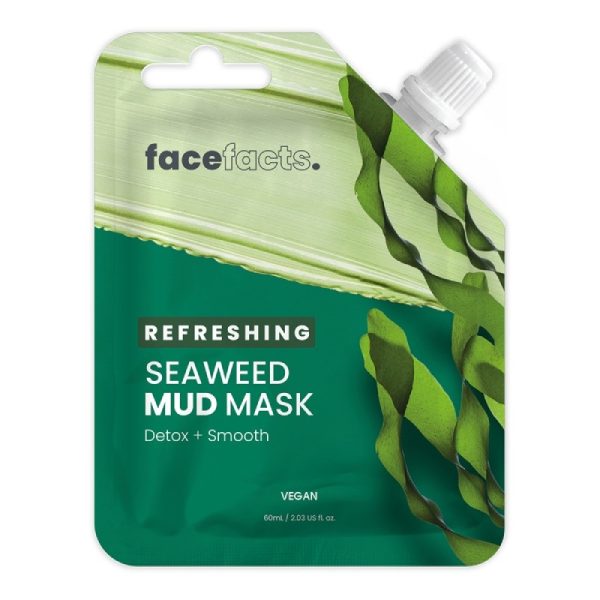 FACE FACTS MUD MASK SEAWEED PACK OF 12