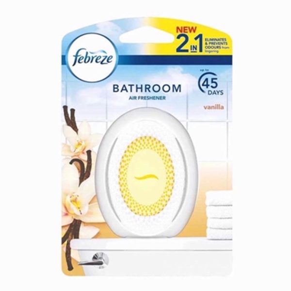 FEBREZE AIR FRESHENER BATH VANILLA PACK OF 8