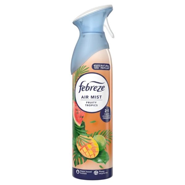 FEBREZE AIR FRESHENER FRUITY TROPICS 185ML PACK OF 8