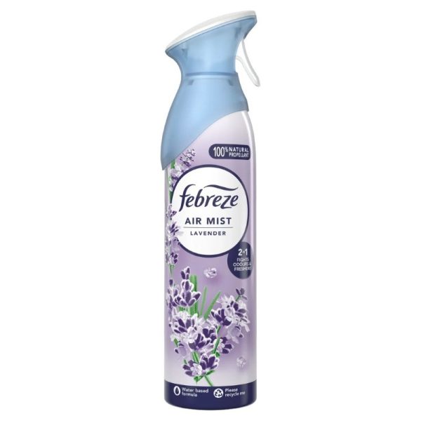 FEBREZE AIR FRESHENER LAVENDER 185ML PACK OF 8