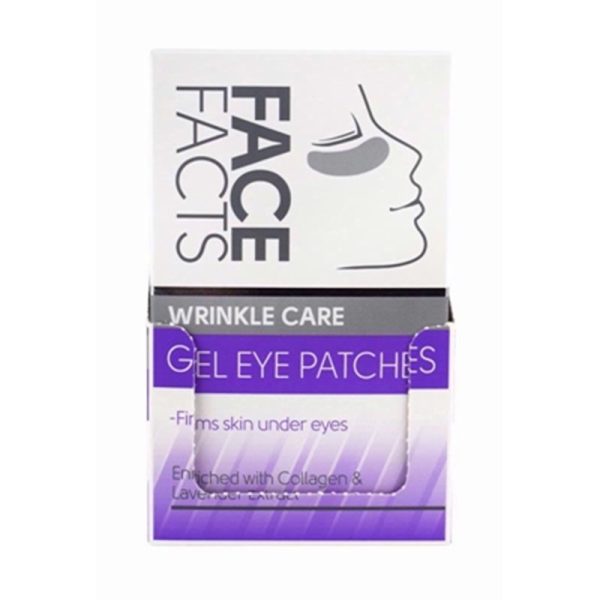 FACE FACTS WRINKLE CARE GEL EYE PATCHES PACK OF 12