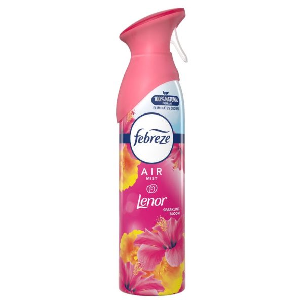 FEBREZE AIR FRESHENER LENOR SPARKLING BLOOM 300ML PACK OF 6