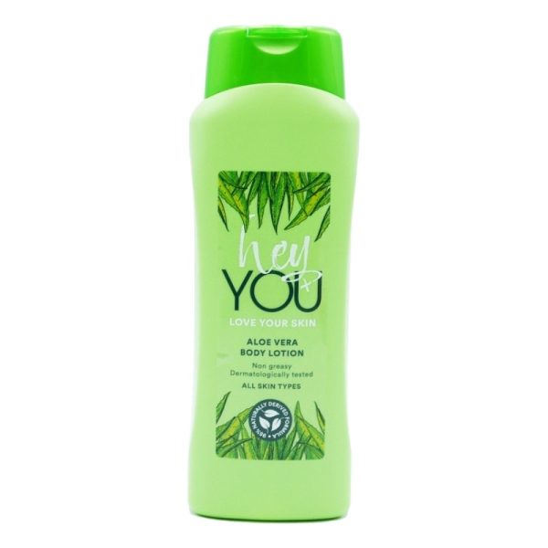 HEY YOU BODY LOTION ALOE VERA 400ML PACK OF 12