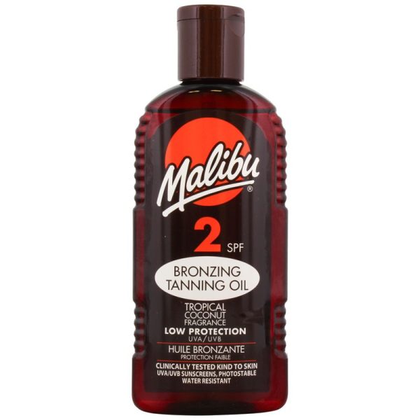 MALIBU BRONZING TANNING OIL 2SPF 200ML