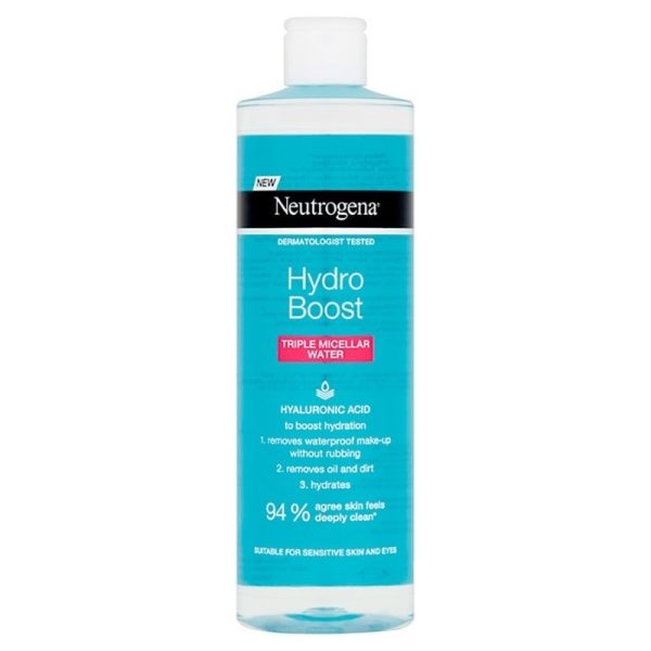 NEUTROGENA HYDRO BOOST TRIPLE MICELLAR WATER PACK OF 6