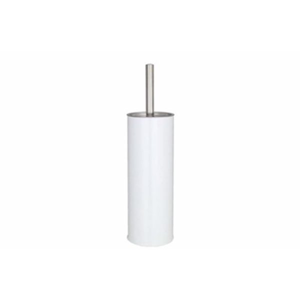 APOLLO WHITE TOILET BRUSH & HOLDER