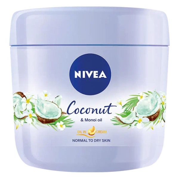 NIVEA BODY CREAM COCONUT 400ML PACK OF 6