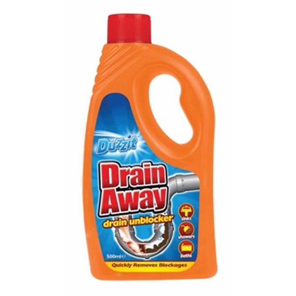 DUZZIT DRAIN AWAY 500ML PACK OF 12