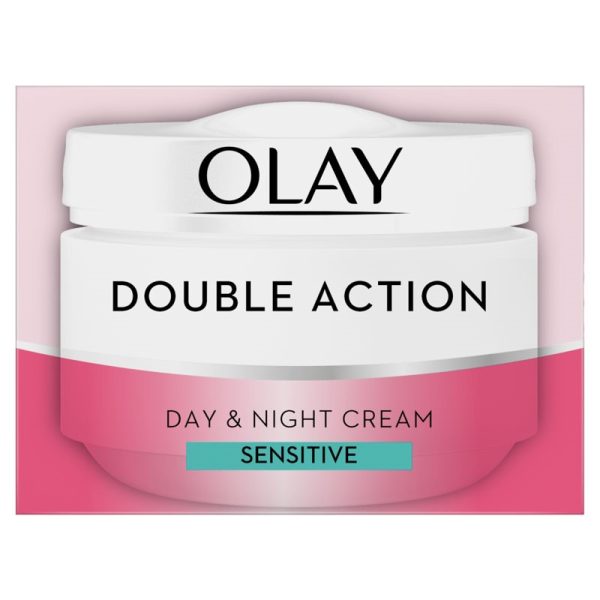 OLAY DOUBLE ACTION DAY CREAM SENSITIVE SKIN 50ML PACK OF 4