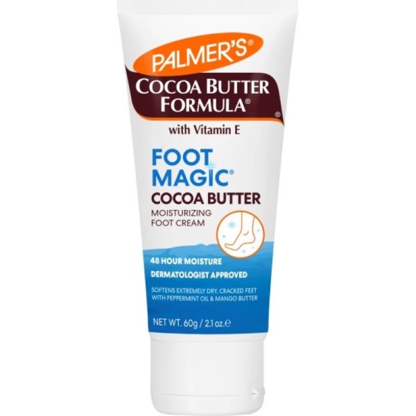 PALMERS COCOA BUTTER FOOT MAGIC CREAM 60G PACK OF 6