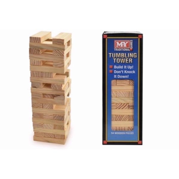 M Y WOODEN TUMBLING TOWER