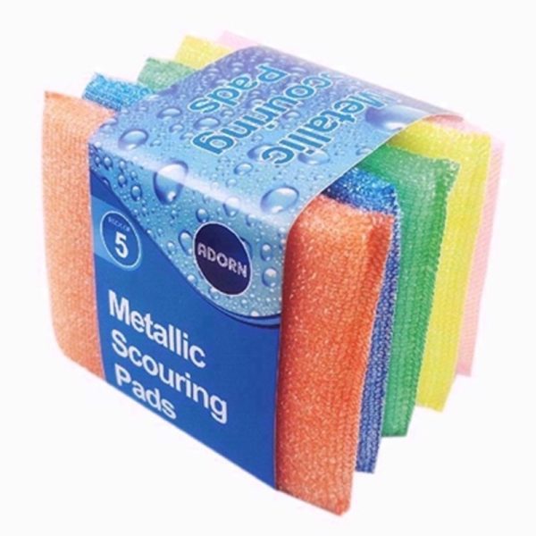 ADORN SCOURING 5 PADS COLOURS