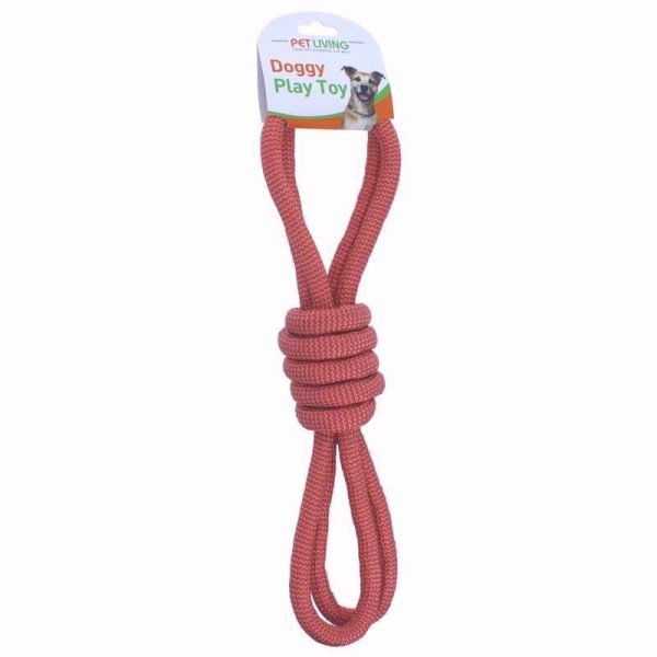 PET LIVING TOY ROPE FIGURE 8 LARGE