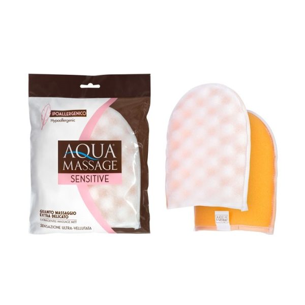 AQUA MASSAGE BATH MITT SOFT