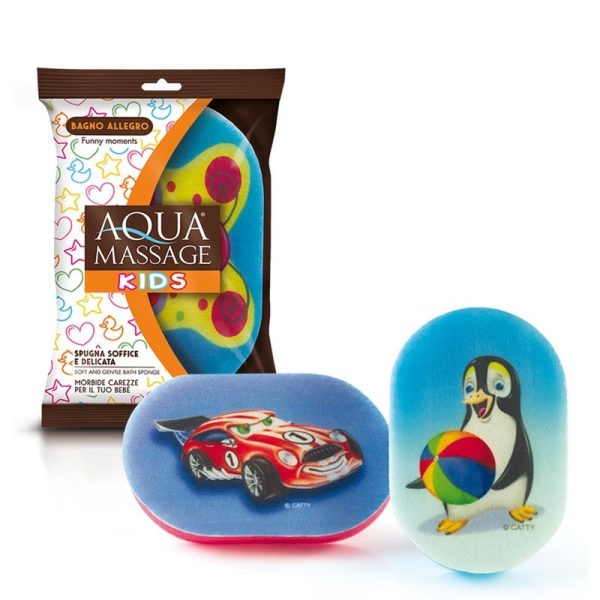 AQUA MASSAGE BATH SPONGE KIDS