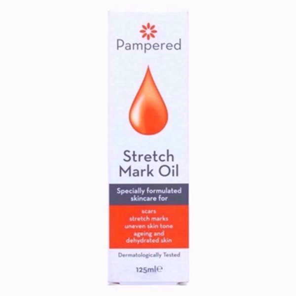 PAMPERED STRETCH MARK OIL 125ML PACK OF 12