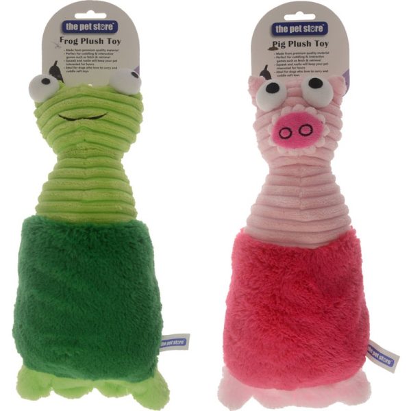 PET STORE FROG & PIG PET PLUSH TOY