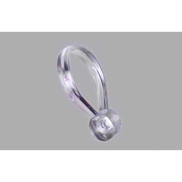 AQUALONA SHOWER BUTTON HOOKS CLEAR