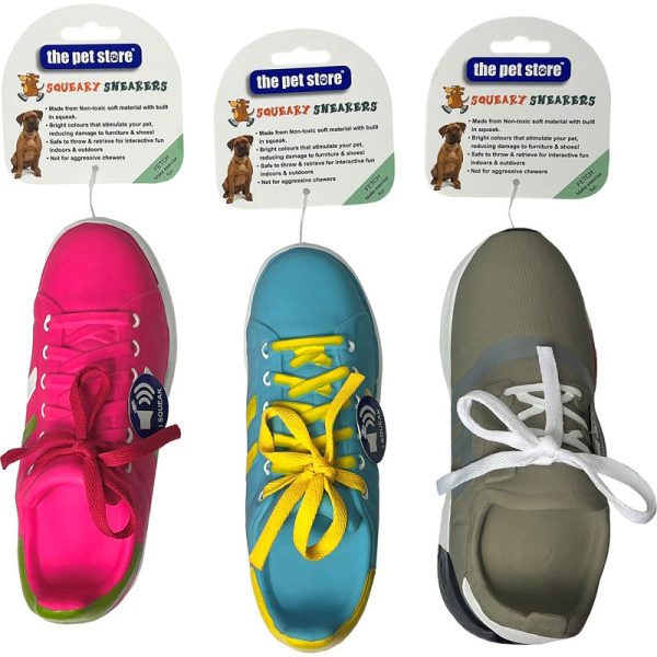 PET STORE SQUEAKY SNEAKERS