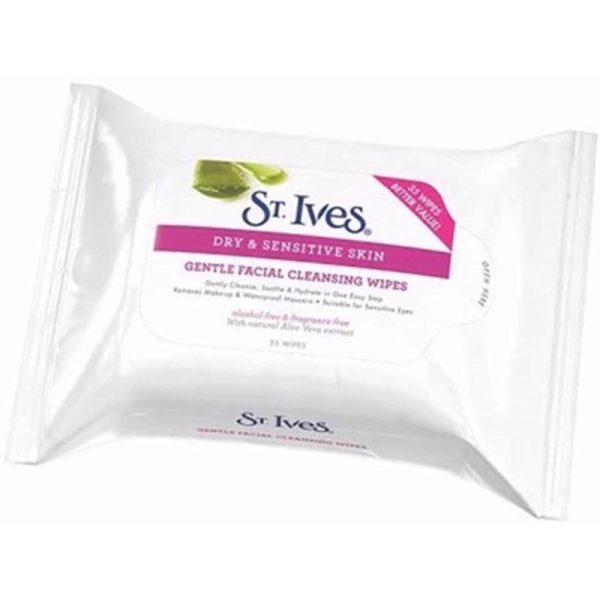 ST.IVES WIPES GENTLE 35S PACK OF 4