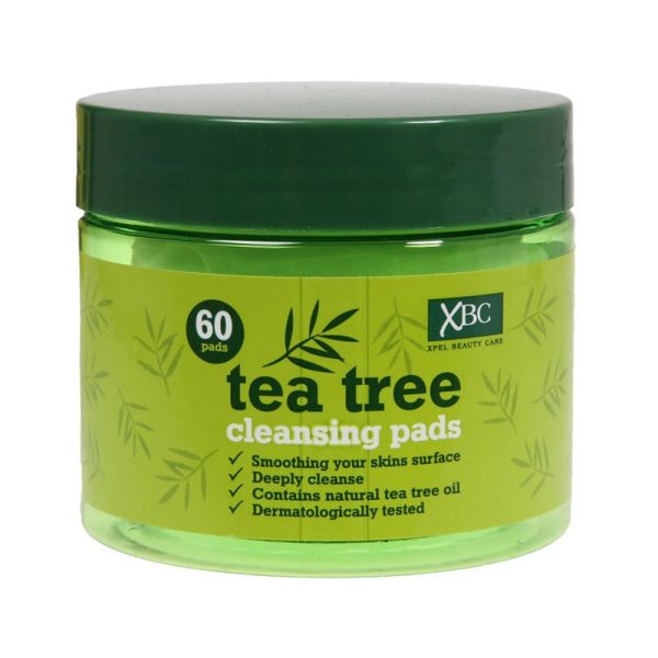 TEA TREE MAKE UP REMOVER CLEANSING PADS 60S PACK OF 12