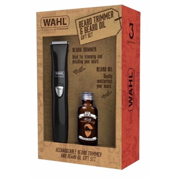 WAHL BEARD TRIMMER AND OIL SET