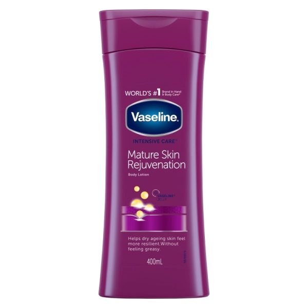 VASELINE LOTION MATURE SKIN 400ML PACK OF 6