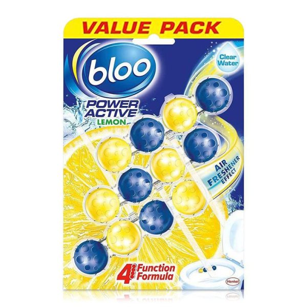 BLOO POWER ACTIVE TRIO RIM BLOCK LEMON PACK OF 5