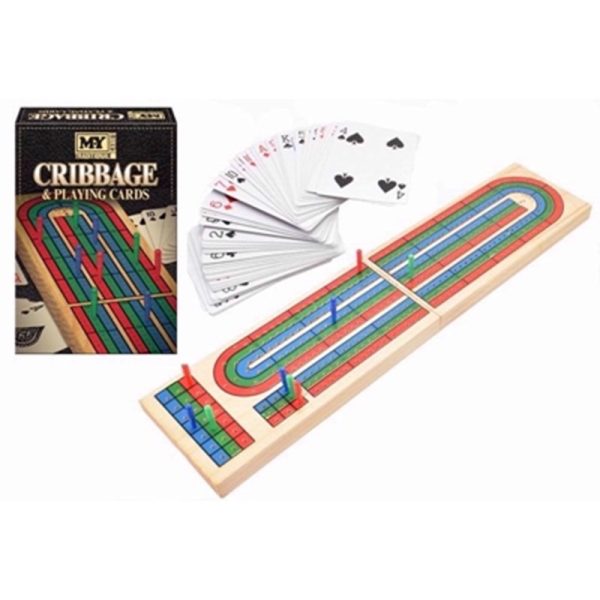 CRIBBAGE AND PLAYING CARDS