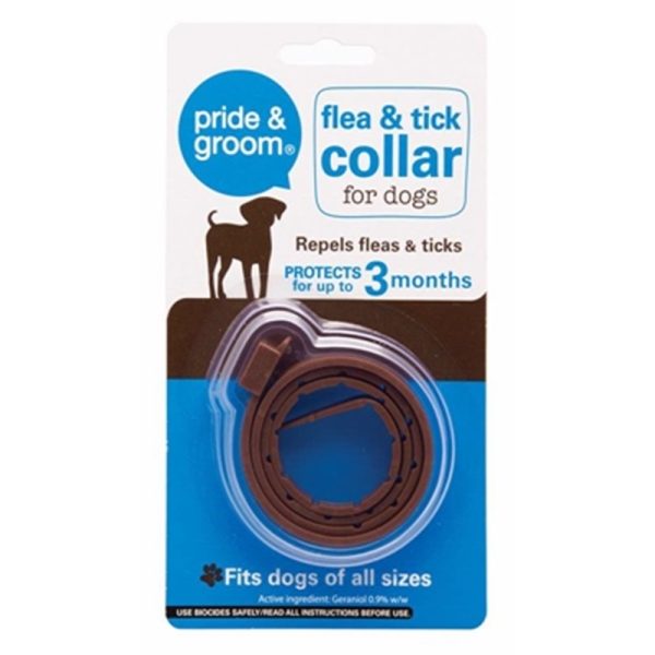 PRIDE & GROOM FLEA & TICK COLLAR DOG