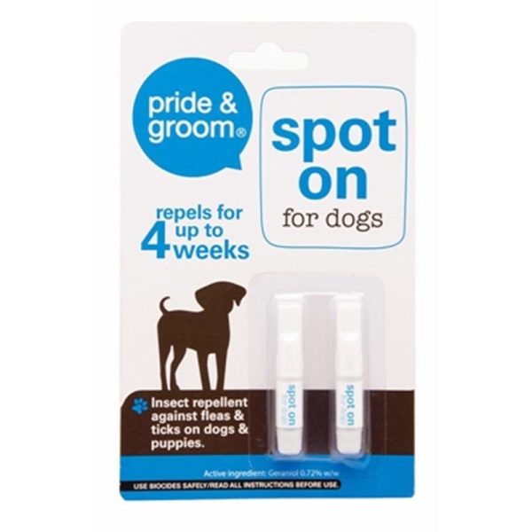 PRIDE & GROOM SPOT ON DOGS