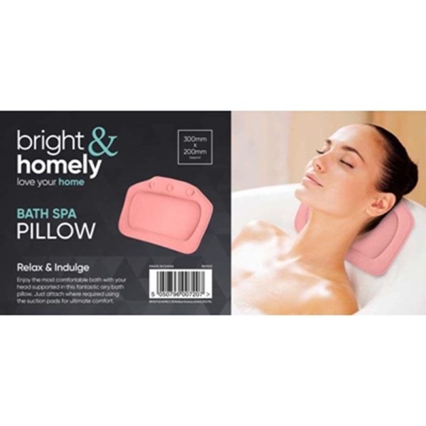 BATH SPA PILLOW PINK BH103