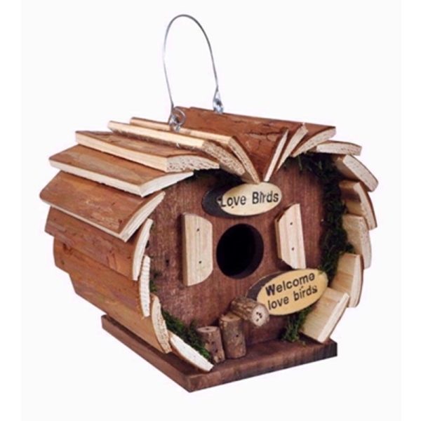 KINGFISHER WOODEN BIRD HOTEL