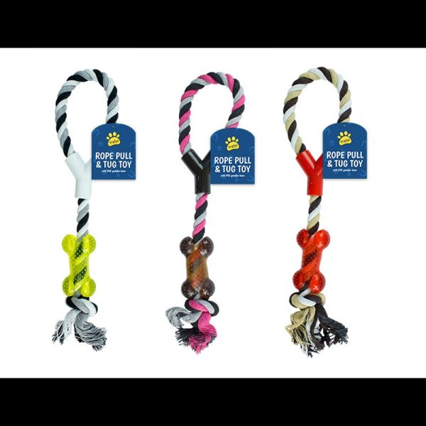 ROPE DOG PULL & TUG TOY