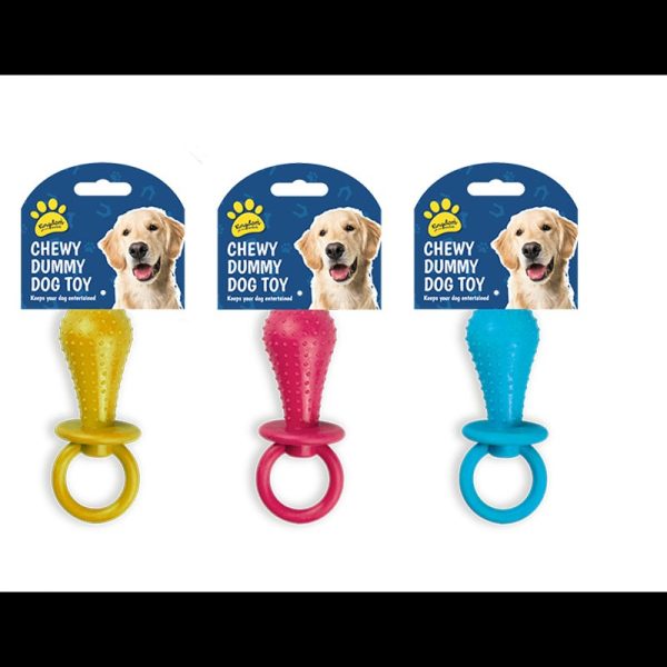 RUBBER DUMMY DOG TOY