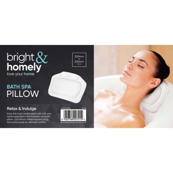 BATH SPA PILLOW WHITE BH104